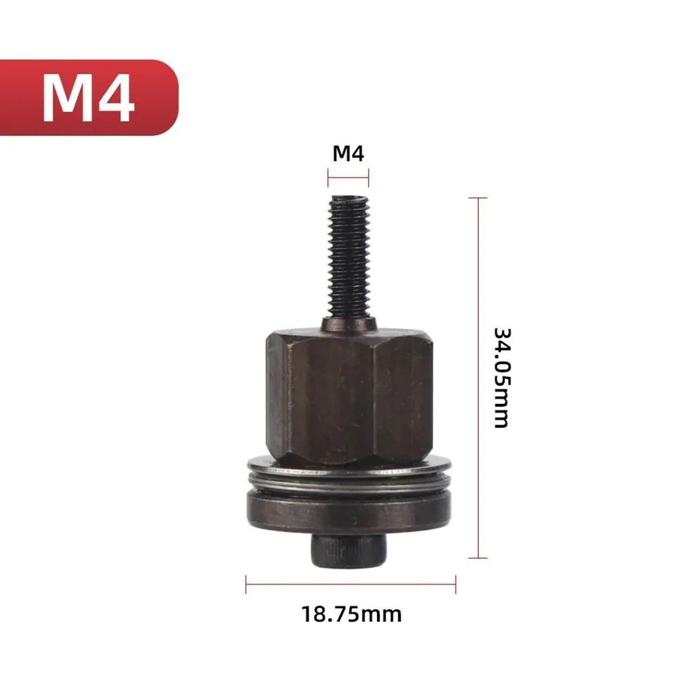 1 قطعة اليد جوزة برْشام رئيس اليد جوزة برْشام دليل المبرشم أدوات ملحق للمكسرات M3-M10 تركيب جوزة برْشام أدوات