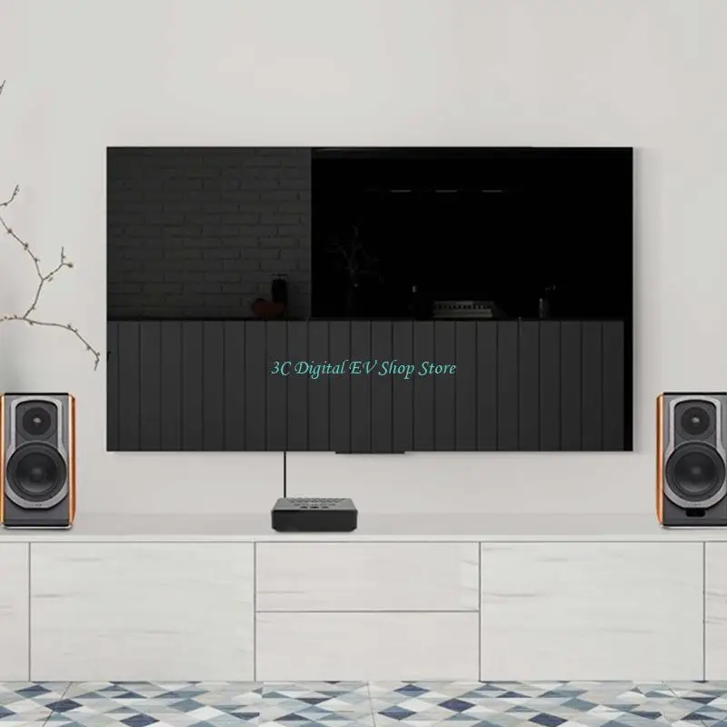 E74D محول مستقبل الموسيقى الخالي من اليدين 3.5 مم من النوع C اللاسلك