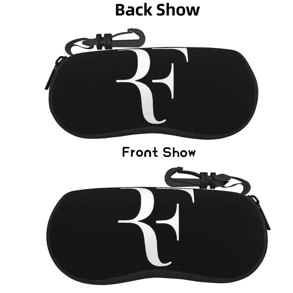로저 페더러 쉘 안경 케이스 보호용 선글라스 박스 여성 남성 소프트 안경 가방 파우치