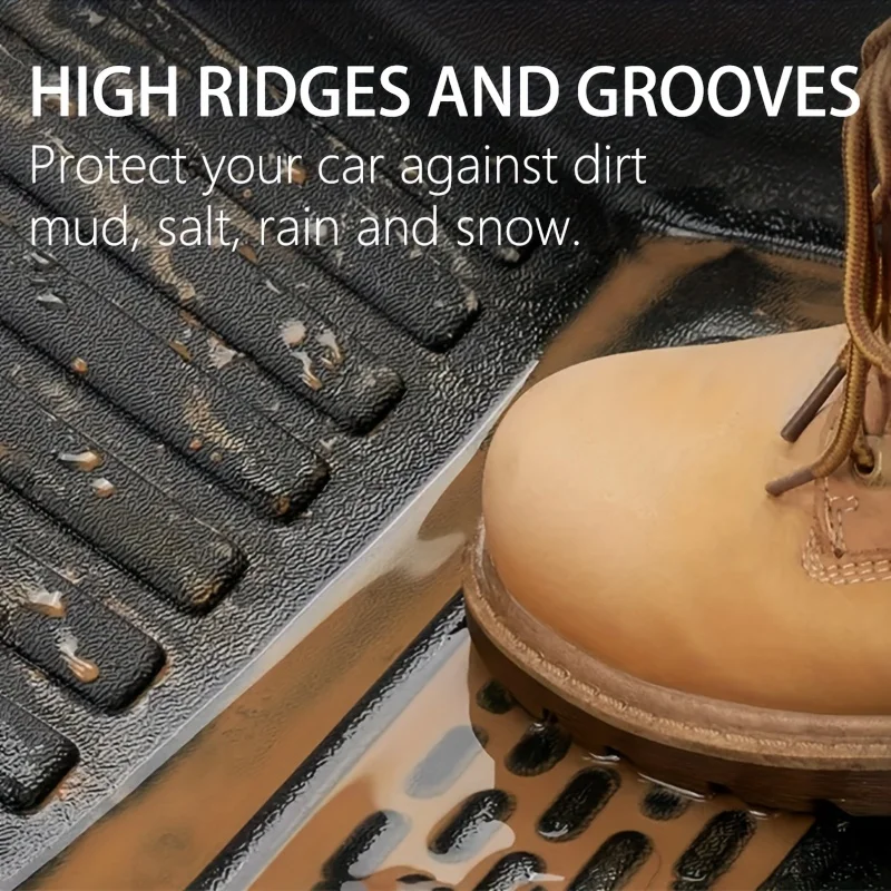 친환경 유니버설 자동차 바닥 매트 - 방수 논슬립 쉬운 청소 매트 캠리 2006-2011용