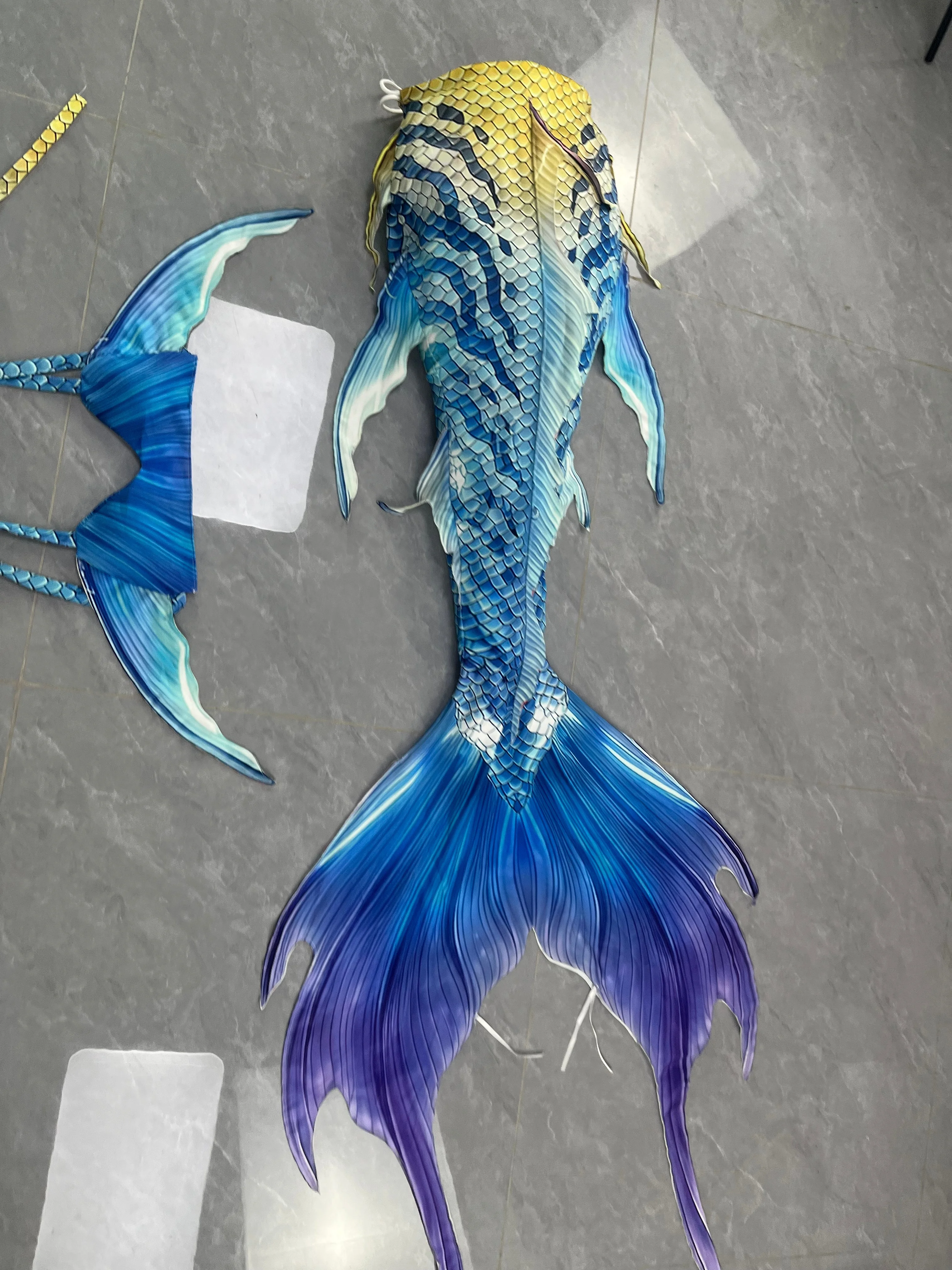 

Aquarium Underwater Free Training Mermaid Performance Costume Summer Seaside Vacation Comfortable Mermaid Large Fish Tail