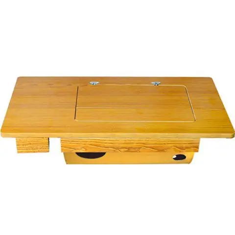 Vintage sewing machine countertop Solid wood thickened counterboard Household pedal universal panel