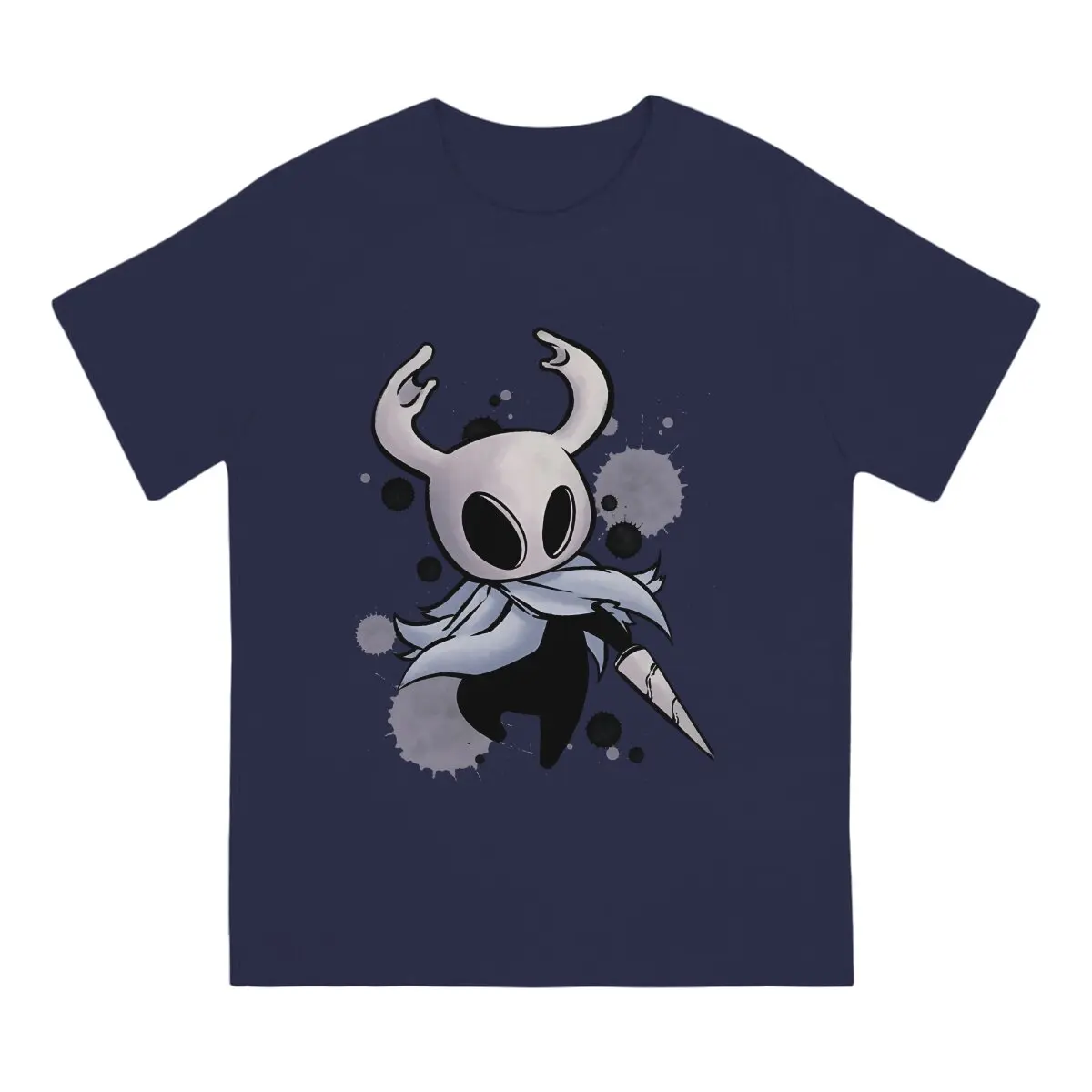 Cute And Cool T-Shirt Men Hollow Knight Funny 100% Cotton Tee Shirt Crewneck Short Sleeve T Shirt Birthday Gift Tops