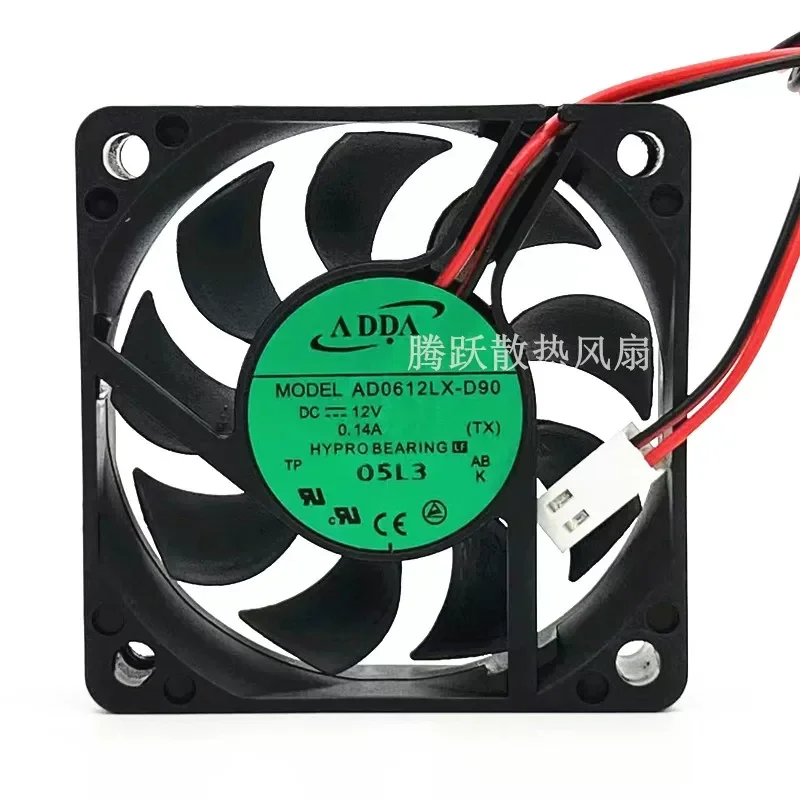 for Dahua 4/8/16 Channel DVR Monitoring Side Fan Model AD0612LX-D90 12V 0.14A 60mm Cooling Fan Replacement