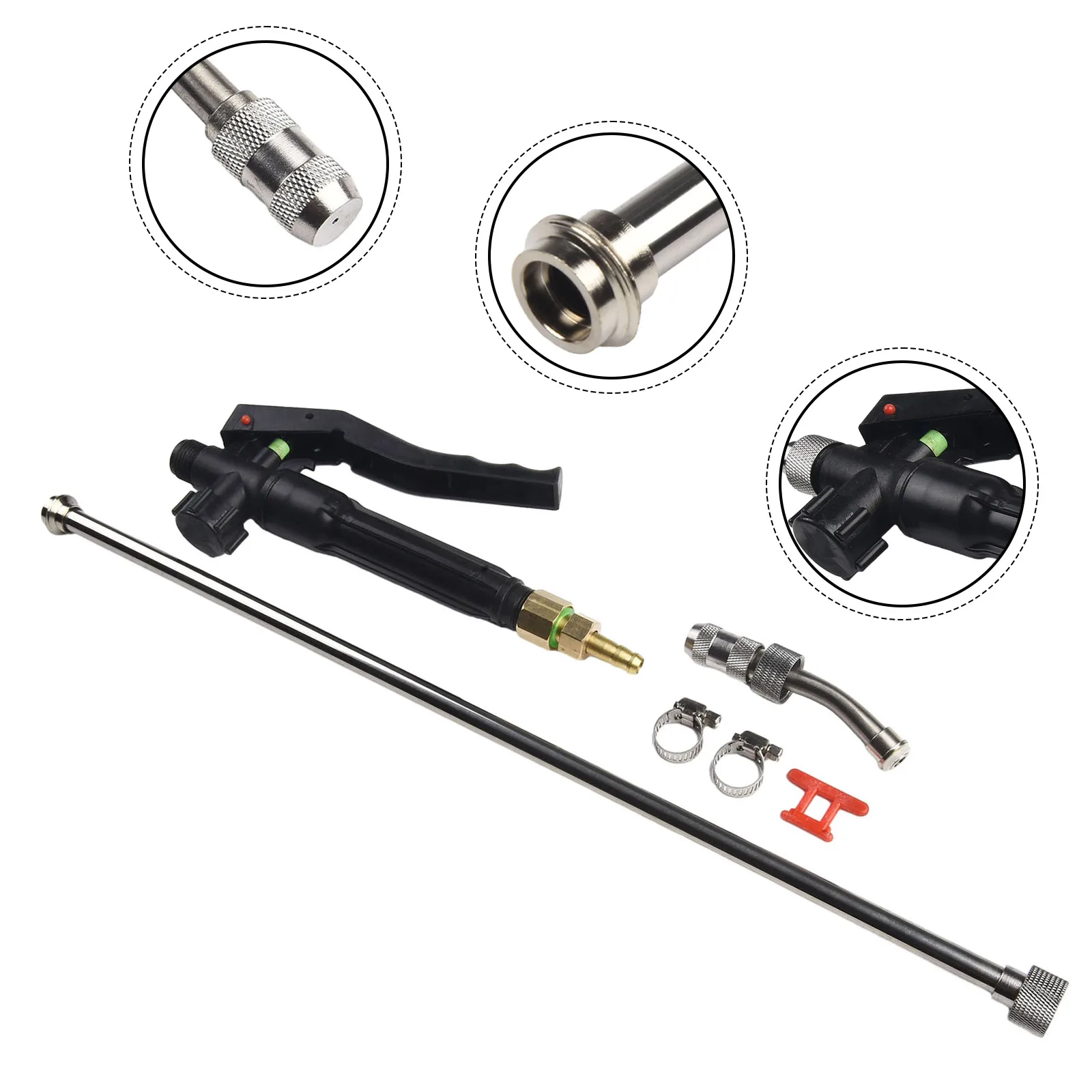 

Высококачественный практичный новый изысканный распылитель, инструмент 3/8 \\\\\\\\" для автомойки, латунный зазубрин, нержавеющая сталь 29 дюймов