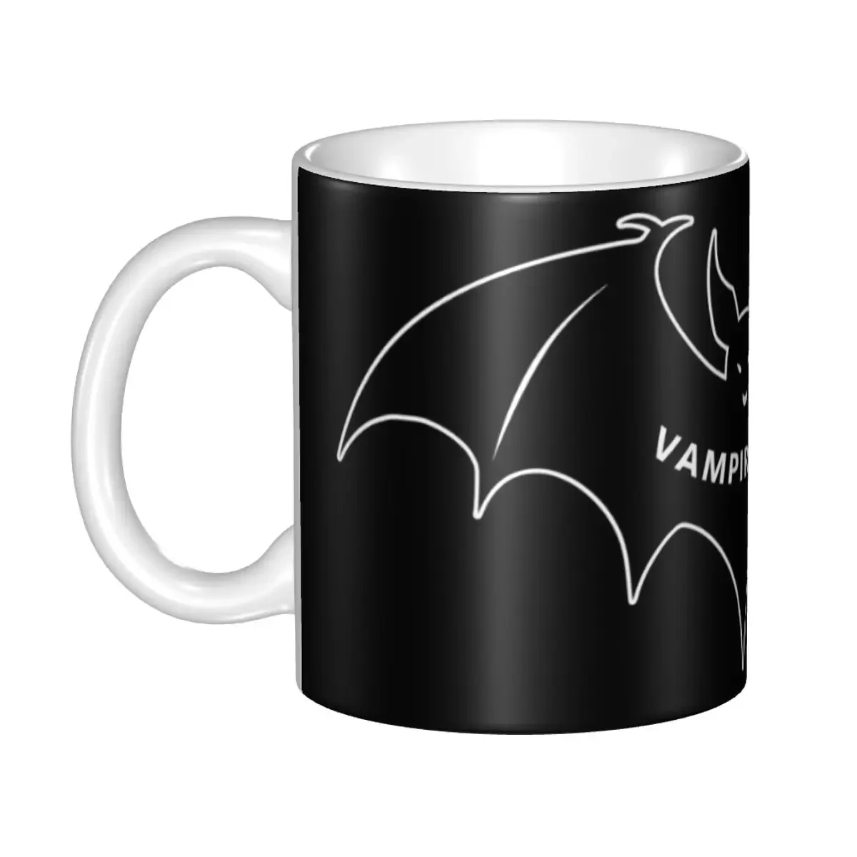 Halloween Vampire Bat Mugs Custom Ceramic Coffee Mug Creative Present