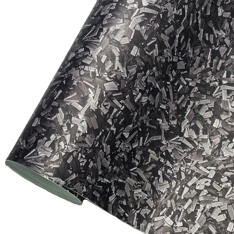 

High Quality Carbon Fiber Style Auto Vinyl Wrap Gloss Grey PVC Car Body Cover Sticker Full Vehicle Coverage Premium Car Film
