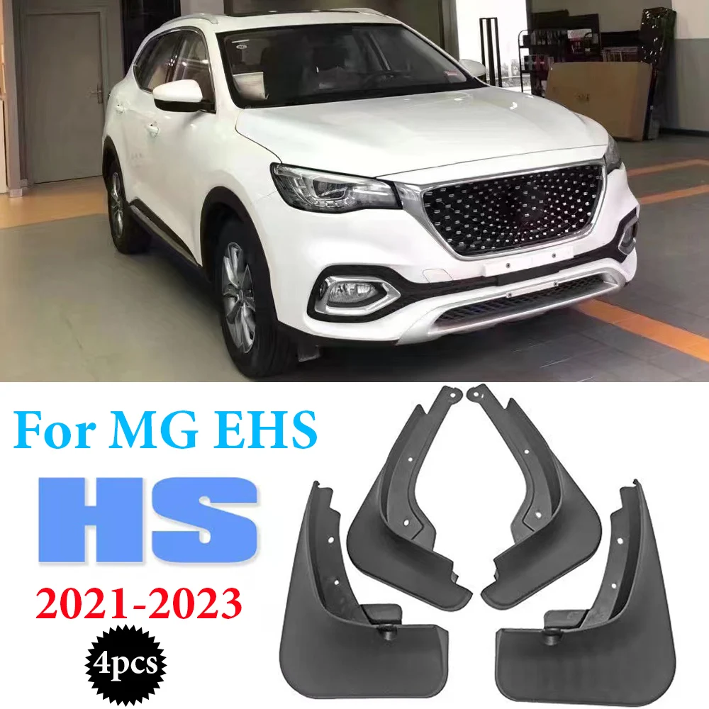 

4Pcs For MG HS 2018 - 2024 Front Rear Splash Guards Mudguards Mud flaps Mudflap Fender Protector 2020 2021 2022