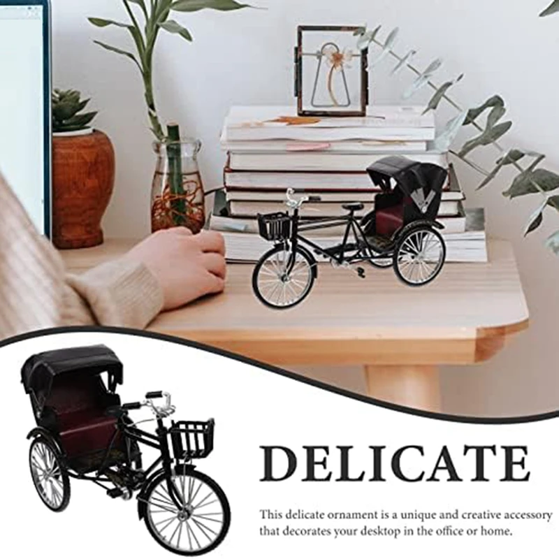 Doll Retro Motorcycle Model Iron Decorative Bicycle Antique Vehicle Collection Vintage Retro Home Furnishings