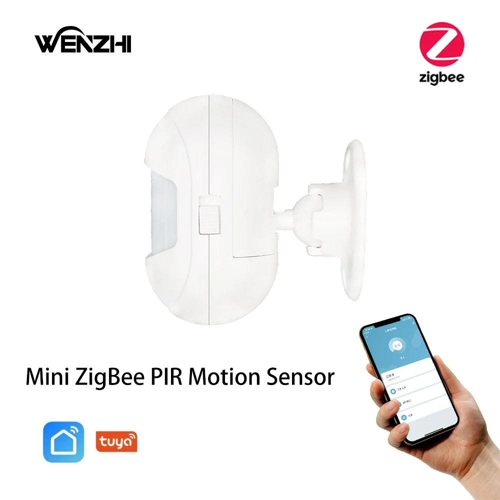 ZigBee 3.0 Bewegingssensor Met Pir IR Infrarood Menselijk Lichaam Mini Beveiligingsdetector Thuis Batterij Apparaten Tuya Smart Life Smartlife