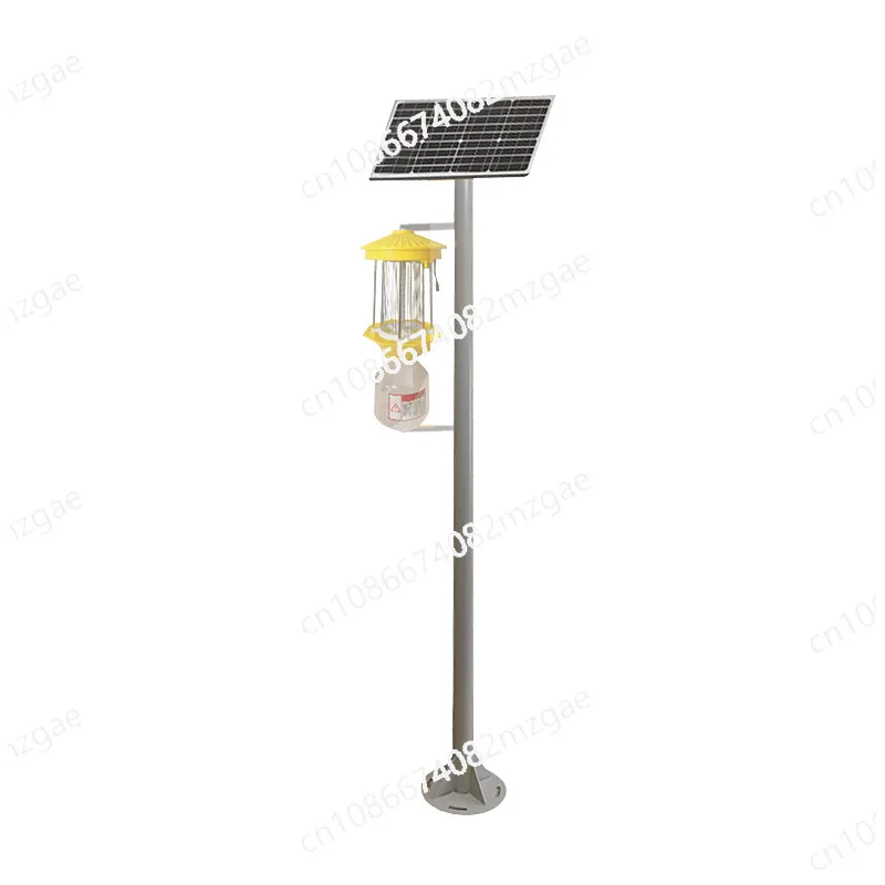 Solar insecticidal lamp, outdoor waterproof frequency vibration insecticidal lamp, agricultural light Insect control lure lamp