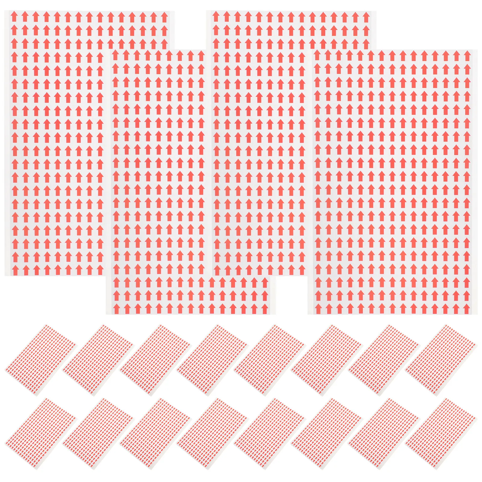

Red Arrow Decals Adhesive Directional Stickers for Floor Wall Marking Direction Safety Indication Signs Arrow Stickers