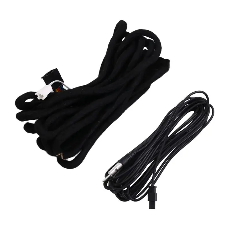 A01K-Universal Car Radio Power Cable Extension Wiring Harness Fit For BMW 3 Series 5 Series X5 M3 M5 E46 E38 E39 E53 6M