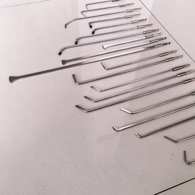 20PCS Paintless Dent Repair Rods Kit Quick Release Auto Body Dent Removal Tools 5