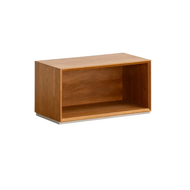 Side cabinet against the wall Cherry solid wood Home kitchen Restaurant storage Bedside table