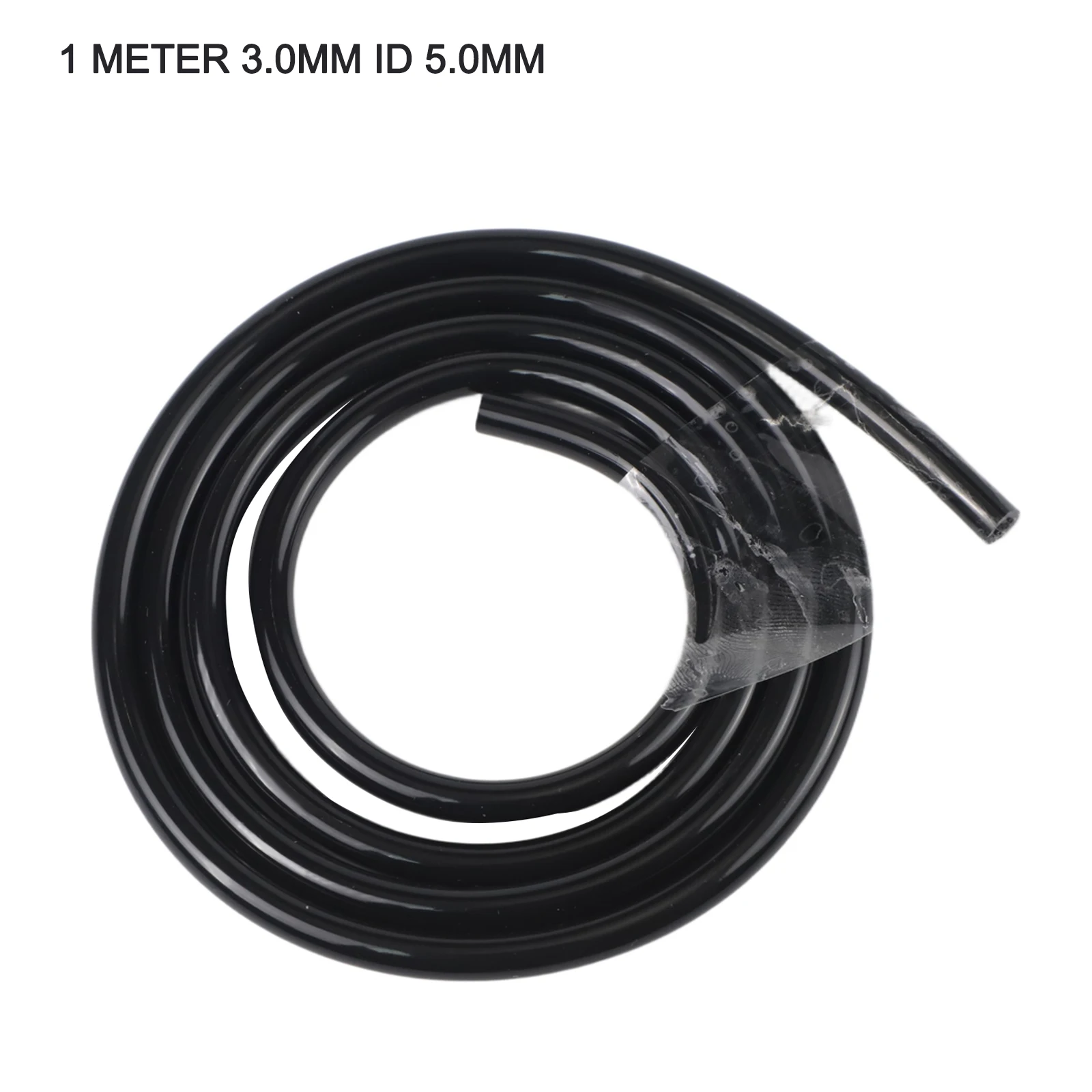 1m Fuel Line Hose for Chainsaw Hedge Trimmer Brushcutter Equipment 3.0mm Inner Diameter 5.0mm Outer Diameter Non OEM Replacement