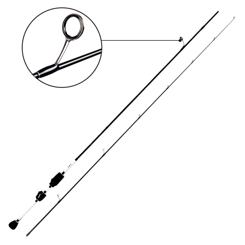 Mifine ILLUSION SLASH XUL Ultraleichte Spinnrute 0,2-0,8g 30T Carbon Faser Fuji/LS Ringe Solide Tipps für Forelle Angelruten 4