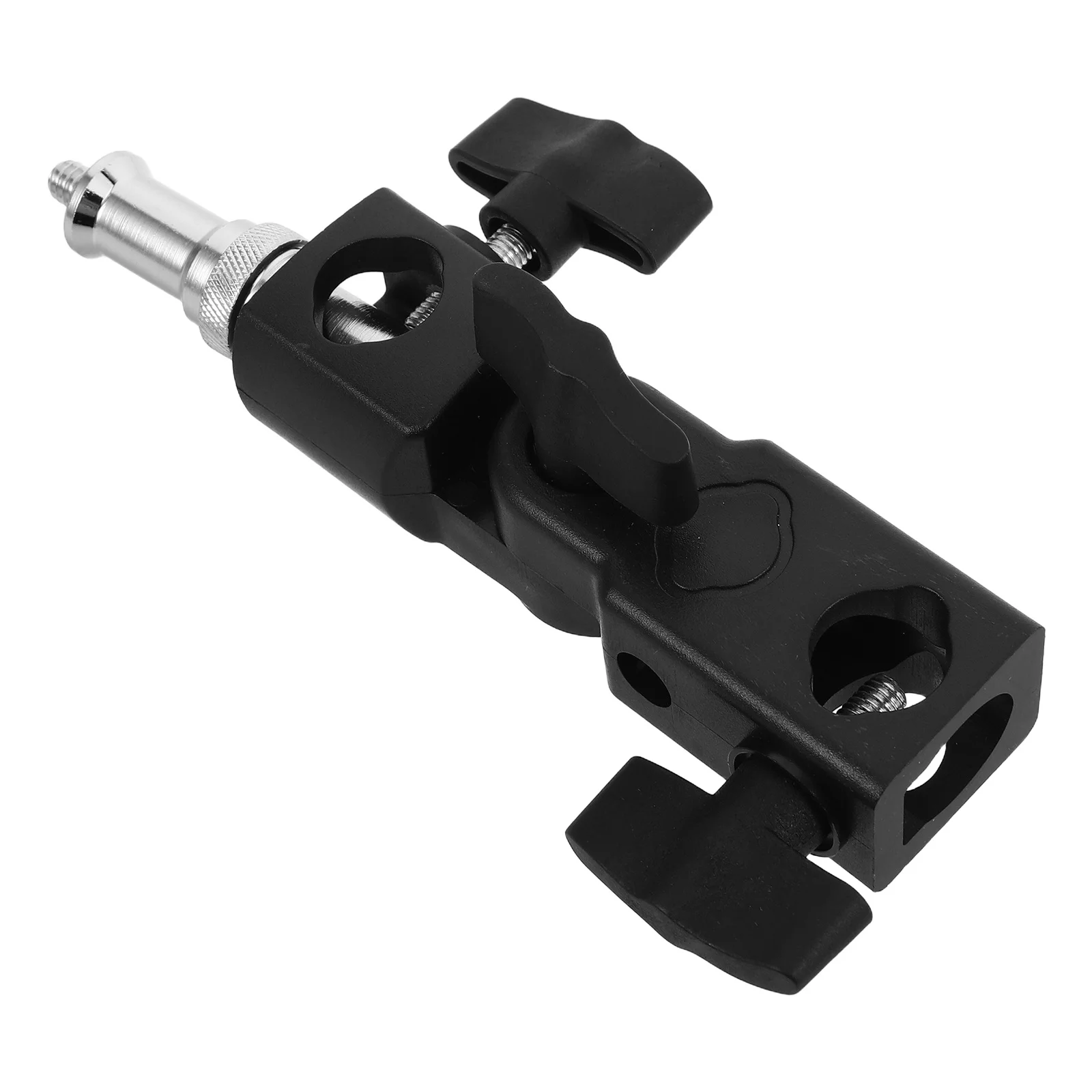

Photography Light Stand Clamp: Portable Umbrella Mount Holder Tripod Adapter For Flash Bracket Hot Shoe Accessories