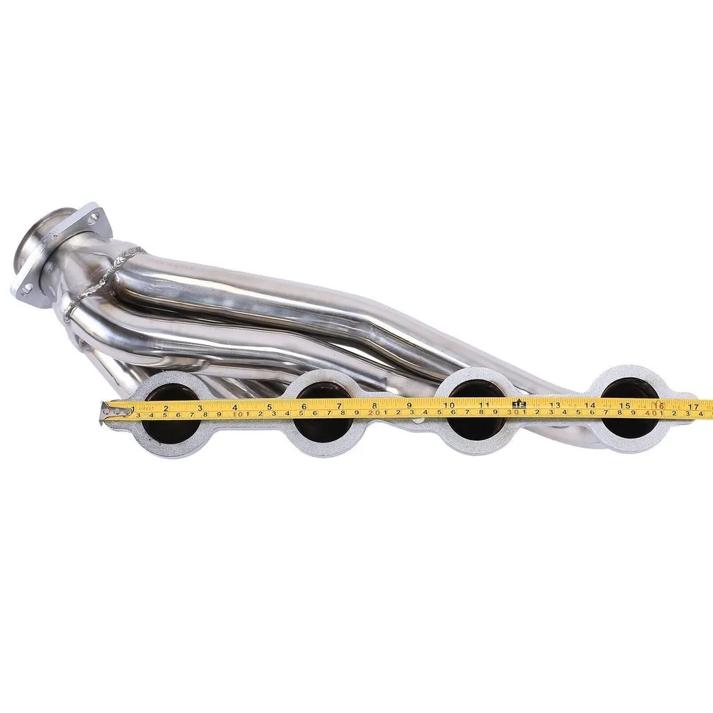 Stainless Steel Shorty Headers For Chevy LS1 LS2 LS3 LS6 LS7 Chevelle Camaro