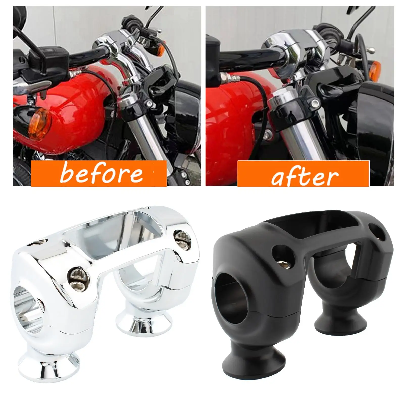 Handlebar Riser Clamp Direct Replaces for Breakout 114 Fxbrs 2018–2020