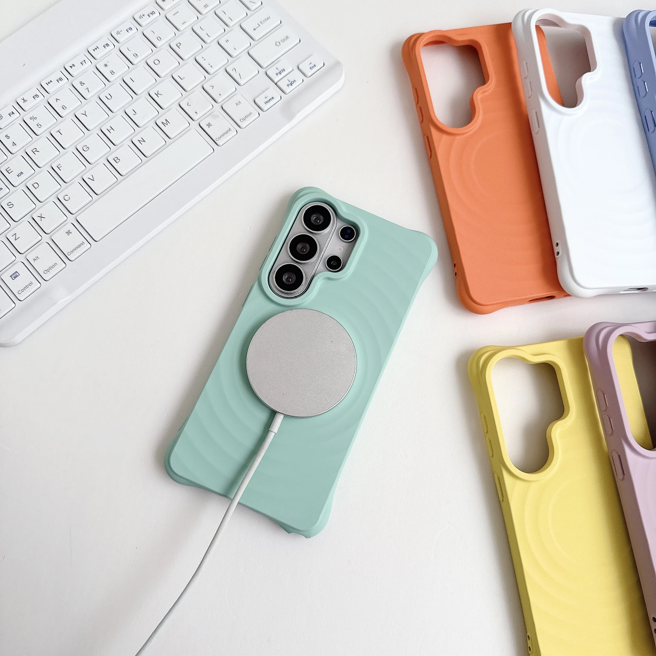 부드러운 실리콘 자석 무선 충전 폰 케이스 (맥세이프 - Phone Cases Rimowa 리뷰 및 가격