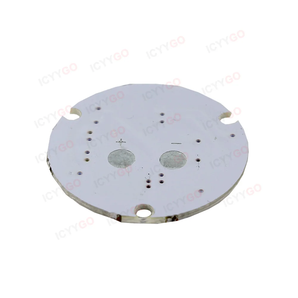 5V RGB Colorful Gradient LED Light Panel 23MM 30MM Crystal Night Light Beech Wood Solid Wood Lamp Base Light Source Board