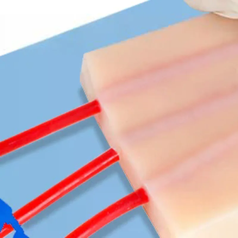 

Венепунктурная инъекционная тренировочная площадка, имитация человеческой кожи, устойчивая к разрыву, портативная для студентов, медсестер, тренировочная модель наложения швов