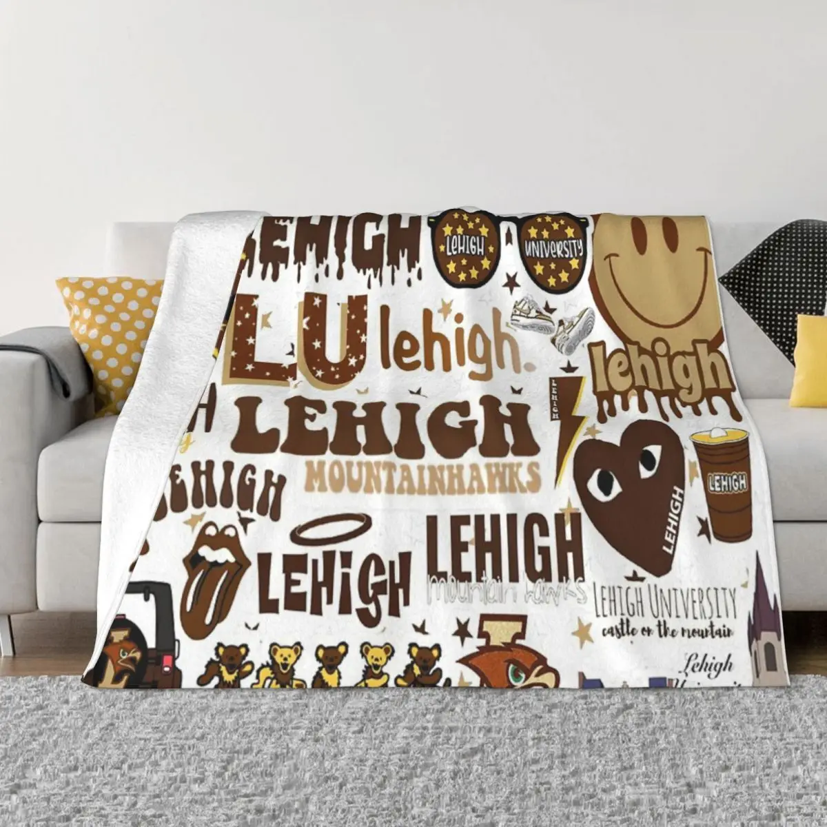 

Lehigh Plush Bedroom Couple Blankets Winter Warm Blanket Throw Blanket