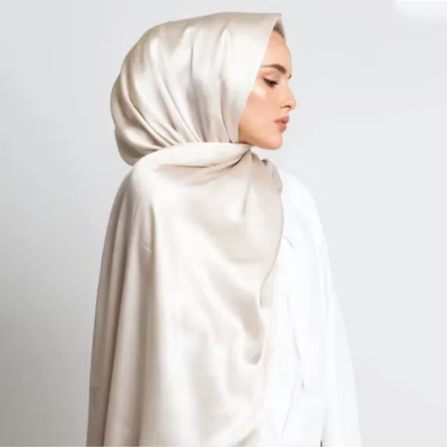 Premium Matte Satin Scarf Shawl Wrap Luxury Muslim Women Hijabs Stole Headscarf Bandanas Bufanda Foulard Turbante Mujer 180*70cm