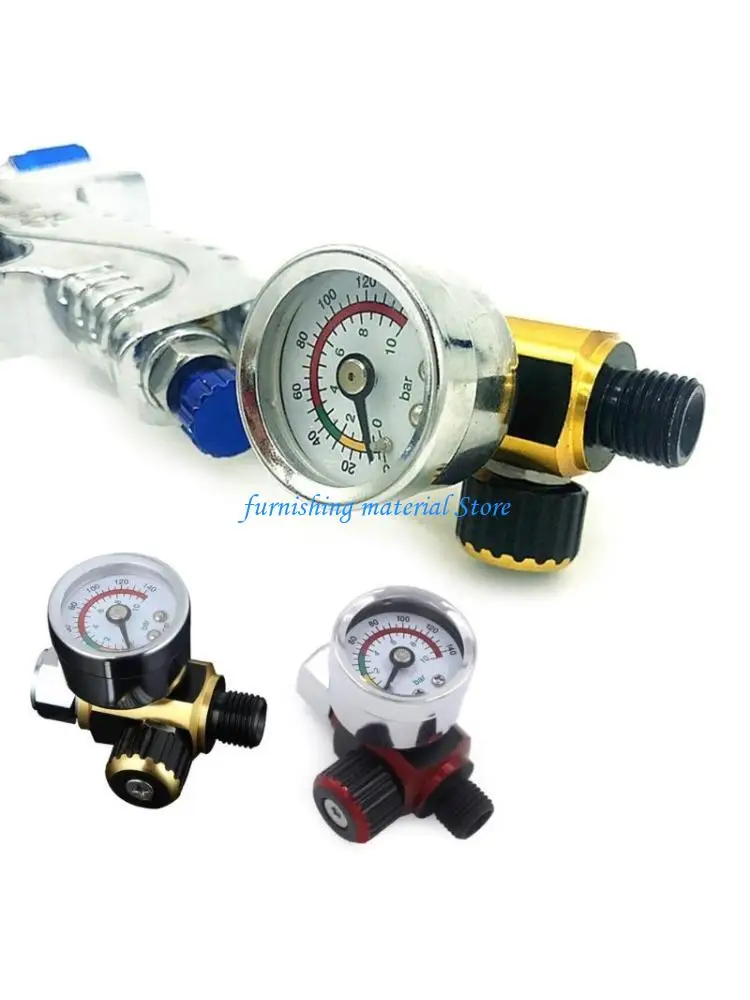 

Y5GD Guns Regulator Watch Air Pressure Adjustment Regulator Tail Pressure Gauge
