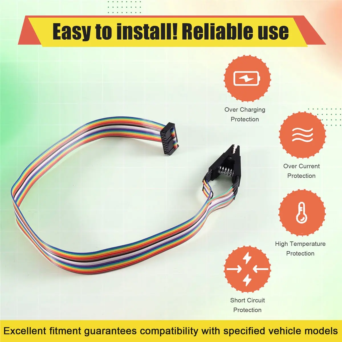 #63T SOP16 IC Test Clip IC Flash Chip Test Clamp BIOS Programmer IC Clips,IC Flash Chip Test Clamp,(Plastic+Metal)