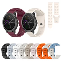 Silicone Strap For Garmin Venu3 Venu2 Venu3s/Vivoactive 3 4 5 3S 4S 40mm 45mm /vivomove 3 folds HR/Venu 2 3 folds 3s 41mm 46mm