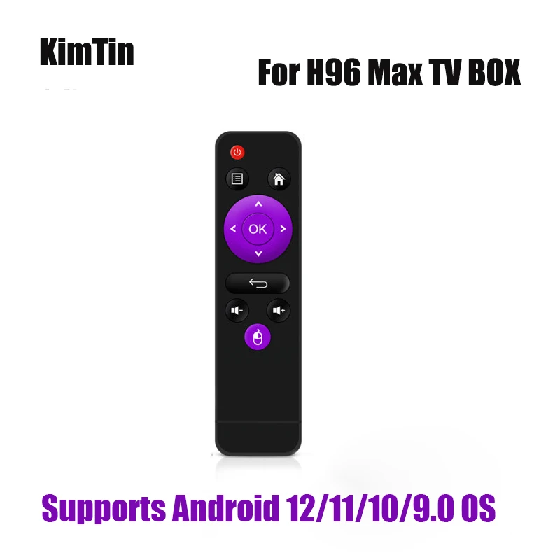 حقيقي H96 ماكس V58 يطير الهواء الماوس/H96 ماكس V56 أندرويد 12 الذكية صندوق التلفزيون IR تحكم عن بعد جديد