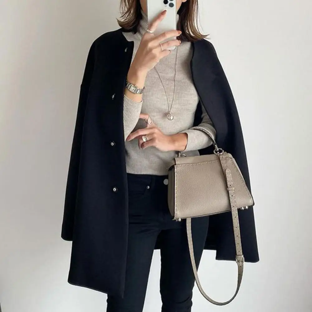 2024 Autumn New Ultra Soft Knit Jacket Slimming Design Sensibility Niche Loose-fit Type Jacket For Women Outerwear Woolen Coat