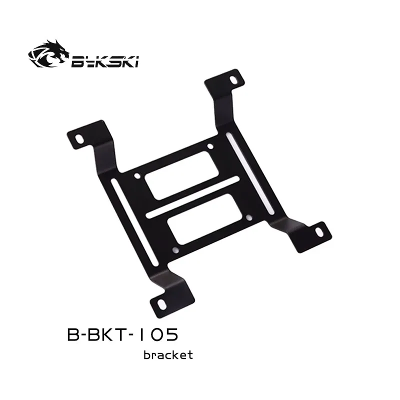 Bykski B-BKT-105/B-BFT-105 ، مشعاع تبريد المياه المعدني المسطح خزان تبريد المياه قوس مضخة المياه/قوس 12 سنتيمتر مروحة #4