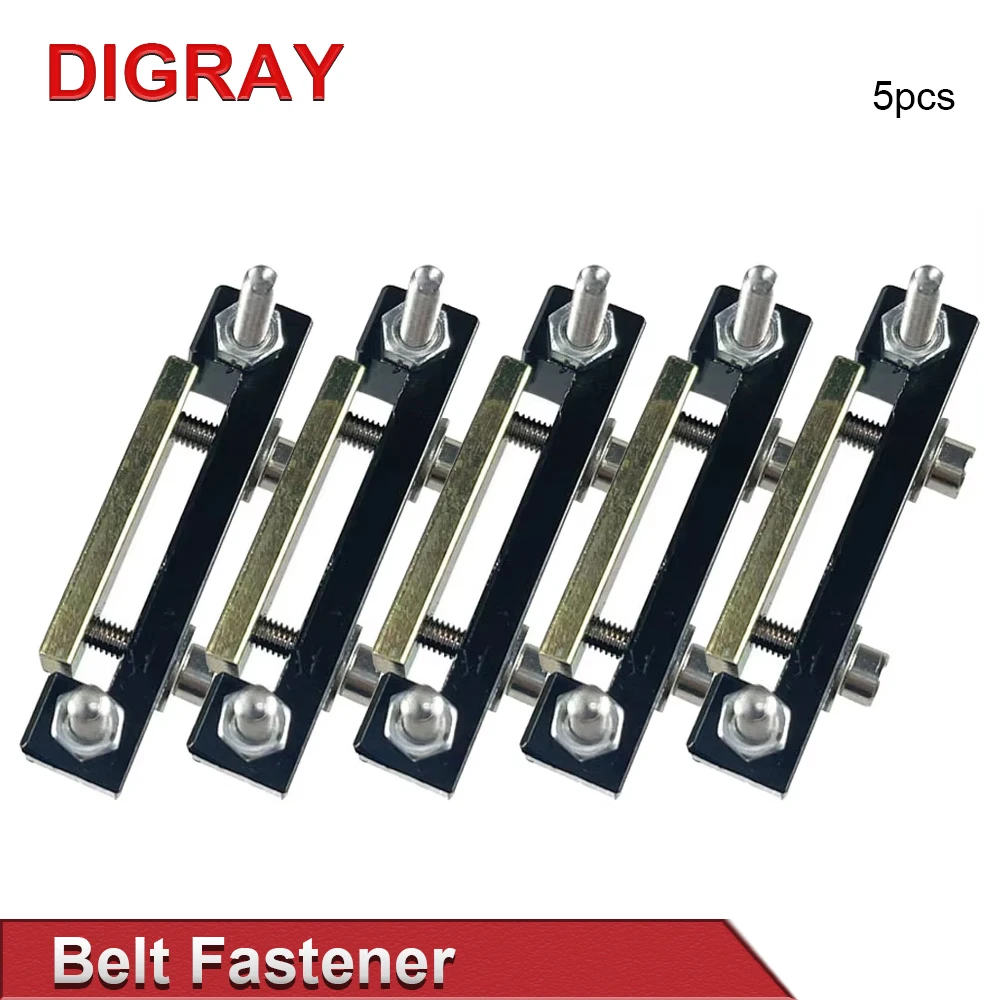 DIGRAY Belt Fastener For Open Timing Belt Transmission With Width 15mm / 20mm For X / Y Axis Hardware Tool Mechanical Parts