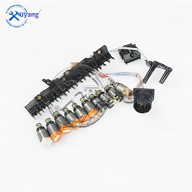 OEM 9HP48 Auto Transmission Solenoid With Harness Kit ZF9HP48 For LandRover Range CRV MDX 9‑Speed