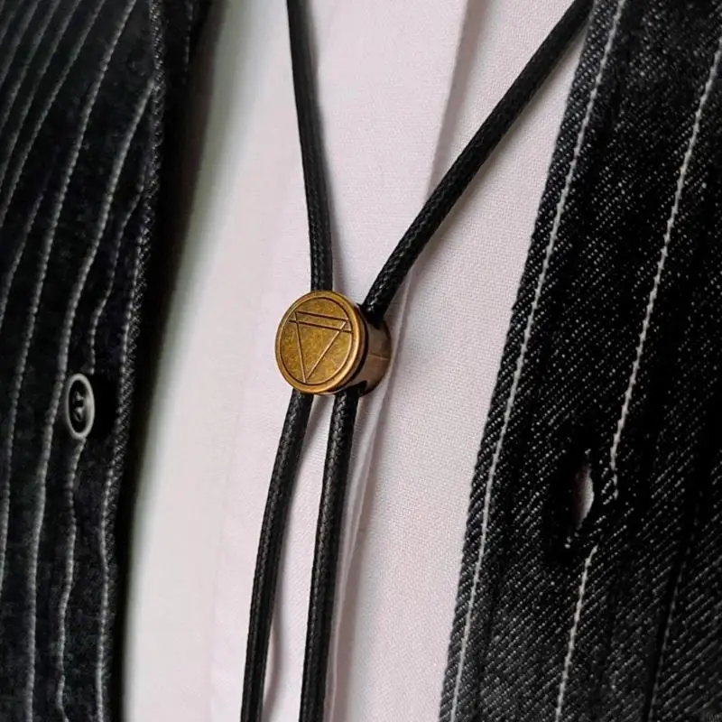 49MD BOLO ALIGABLE FEMMES FEMMES Men UNISEX SUBULTURE BOLO TIE BILLESS COLIE ADULT