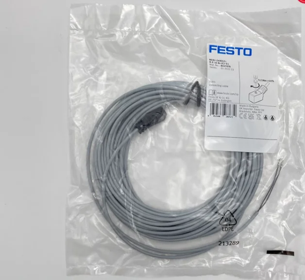 New original FESTO Cable socket NEBV-Z4WA2L-R-E-10-N-LE2-S1 8047678