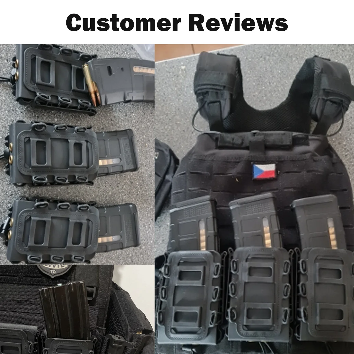 Scorpion TAC Funda MOLLE para cargadores AR de liberación rápida