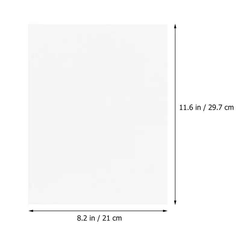 Imagem -02 - Folhas de Papel de Impressão de Fotos Impressão Filme de Papel Transparente Tela Acetato Seda Jato de Tinta Filme de Laminação à Prova Impermeável Água 20 Peças a4