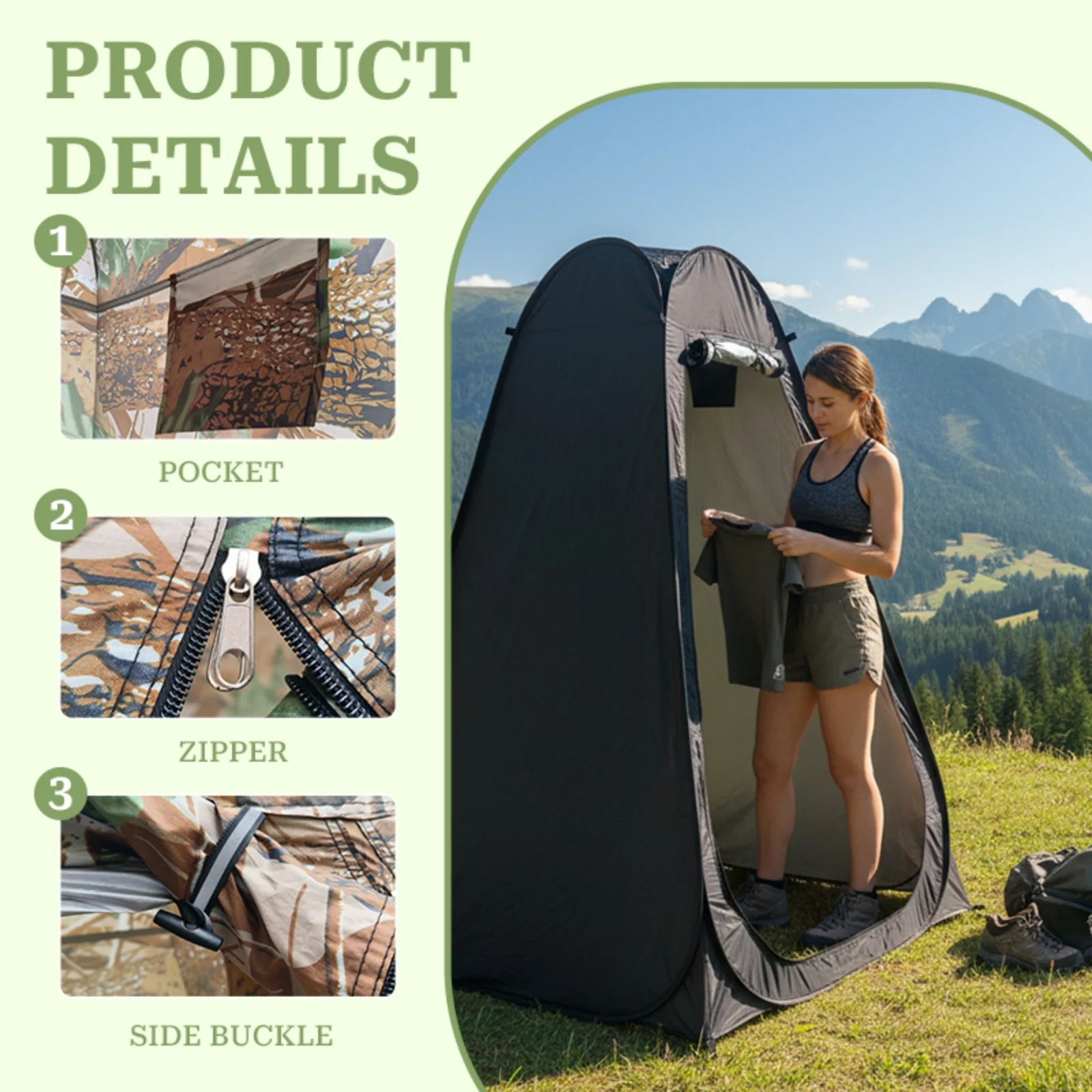 Tente de change portable 1 piè - Outdoor Adventure Tent avis et prix