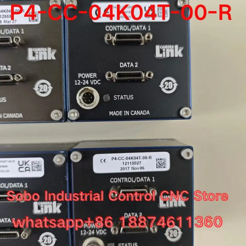 Second-hand test OK Darsa Line Scan Industrial Camera P4-CC-04K04T-00-R