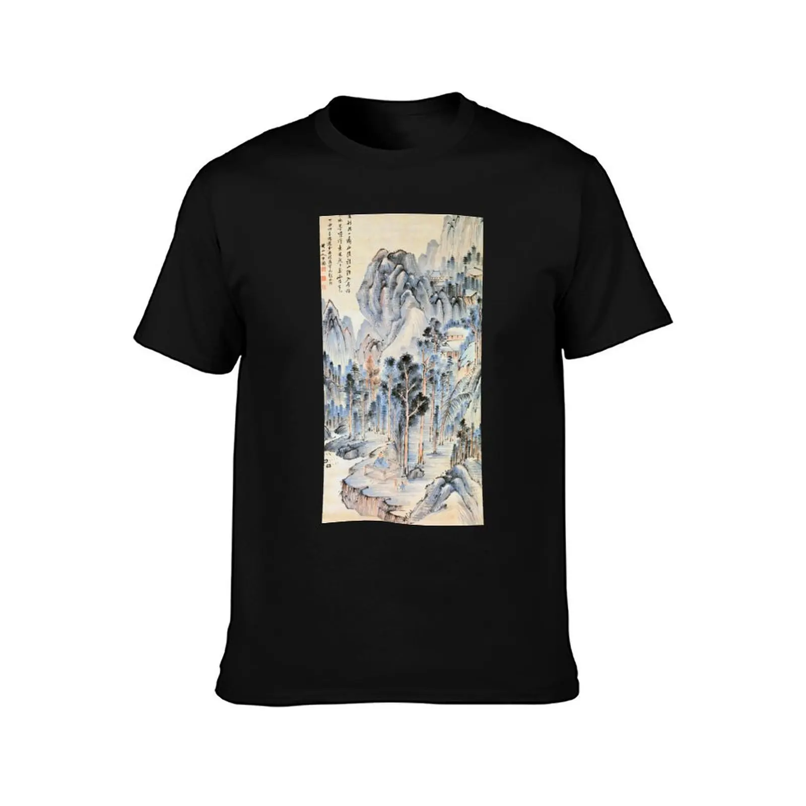Shōrinji Temple (Restored Japanese Artwork) T-Shirt Holiday Lightweight T-Shirt