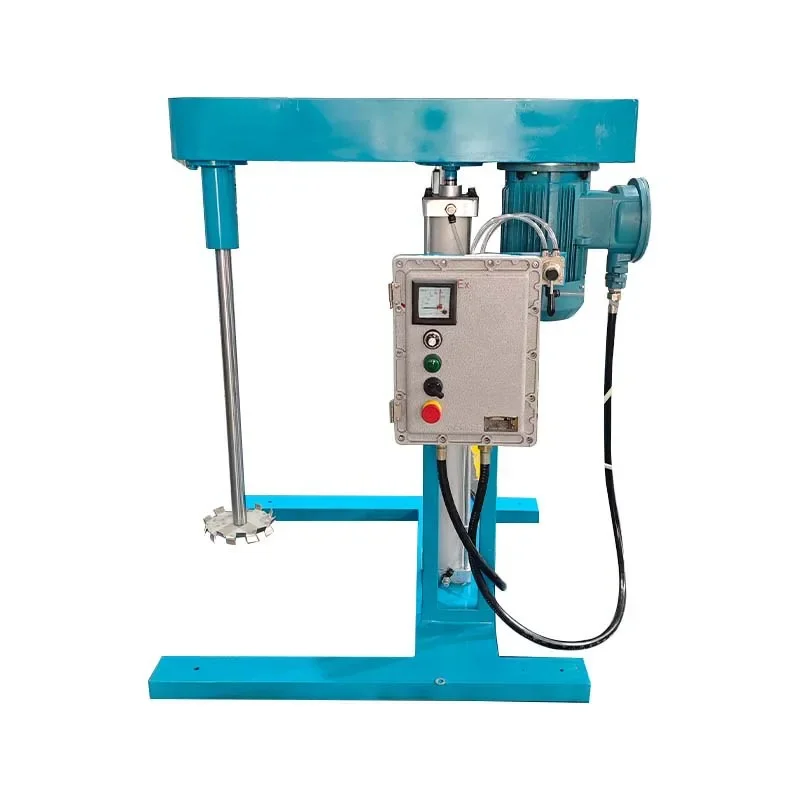 

Small laboratory disperser, liquid paint, small batch electric lift variable frequency speed regulation, dispersion mixer