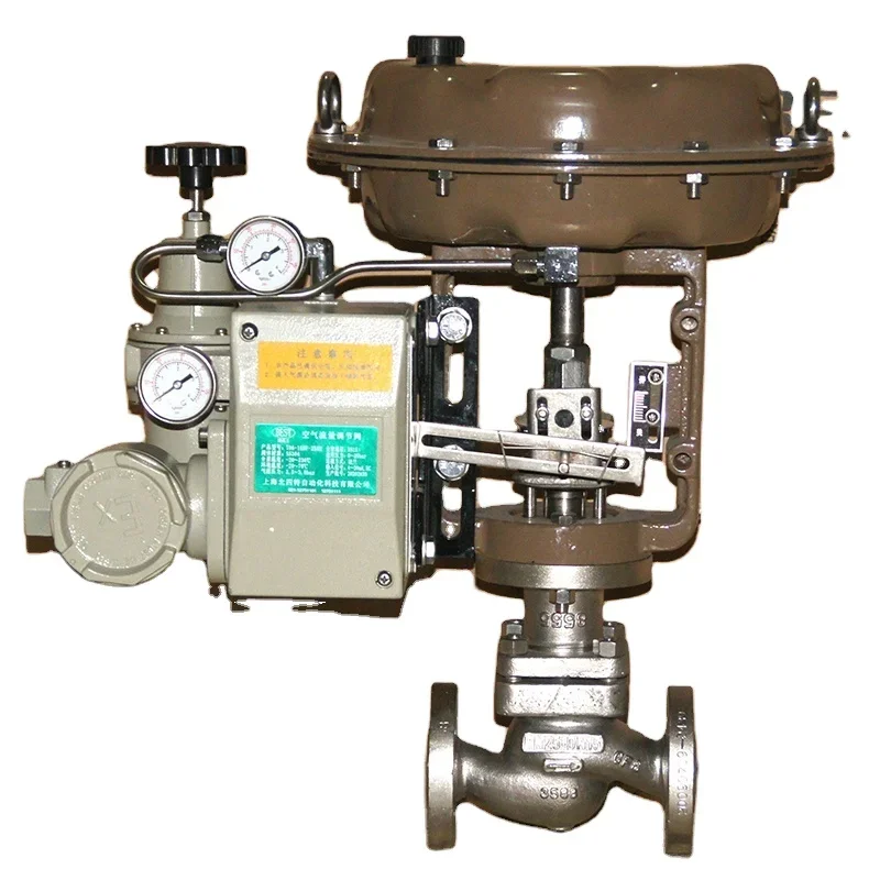 Valve T86 Stainless Steel Pneumatic Diaphragm Single Seated hydraulic water flow control valves pressure reducing valve