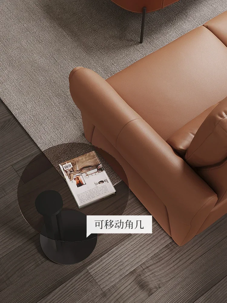 Couchtisch, TV-Schrank, modernes, minimalistisches Wohnzimmer, Zuhause, Steinplatte, Aufbewahrungsmöbel