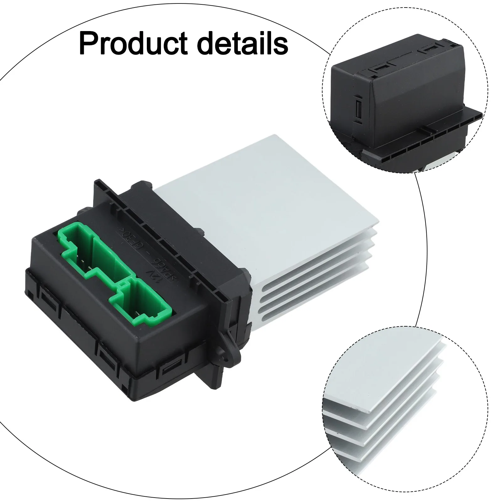 Replacement Heater Blower Motor Resistor For Nissan For Micra C C III 2005 2009 Part 7701045870 Quality Material - view 3