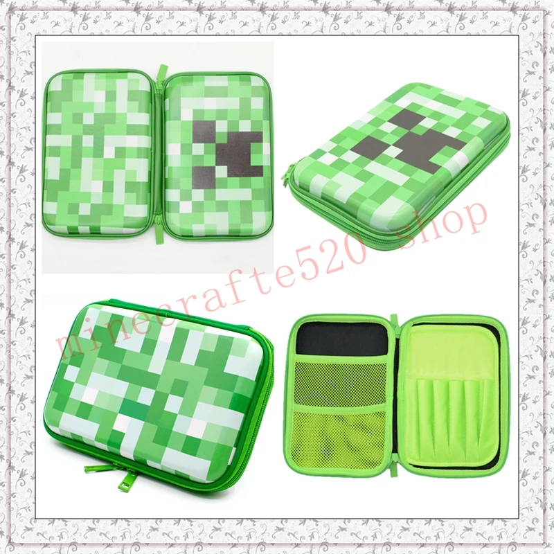 Im Angebot: Minecrafte EVA-Federmäppchen, niedliches Cartoon-Kindermosaik, großes Fassungsvermögen, Schreibwarenbox, Bleistiftbeutel, multifunktionale Lapices