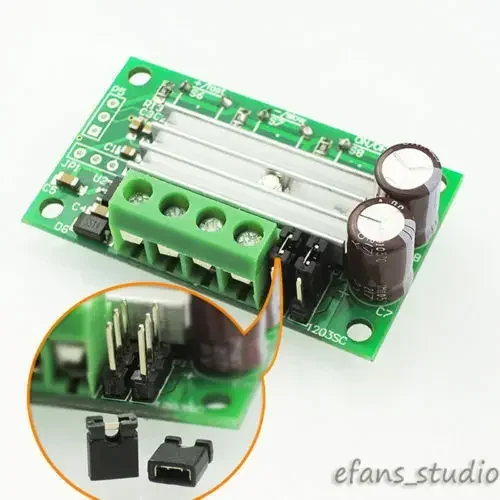 Micro DC 6V 12V 28V 2A  PWM DC Motor Speed Regulator Module Fast/Slow/ON/OFF Touch Button Switch MCU Control Adjsut Speed